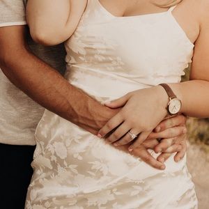 Lulus white floral dress